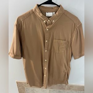 ASOS men’s large tan button down